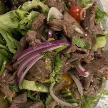 Kin Long Beach - Spicy Tenderloin Salad - Thai Near Me - Long Beach, California