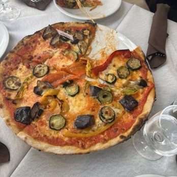 Voglia Di Pizza - Gluten free #8 vegetarian pizza with lactose free cheese - Italian Near Me - Rome, RM