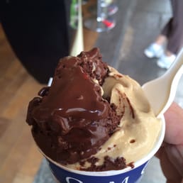 Chocolate and salted caramel