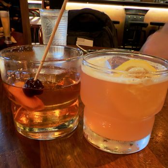 The Edison - Patented Old-Fashioned, A Dame'll Sting Ya - Cocktail Bars Near Me - Lake Buena Vista, Florida The Edison - Patented Old-Fashioned, A Dame'll Sting Ya - Cocktail Bars Near Me - Lake Buena Vista, Florida