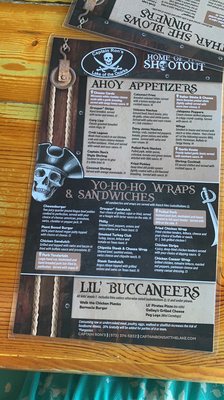 Menu photo 1 Captain Ron's Sunrise Beach, MO