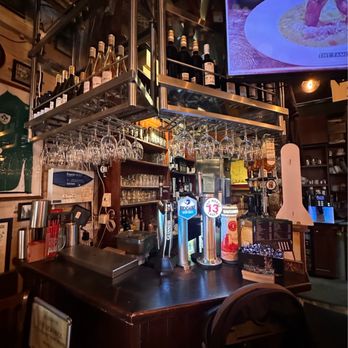 The Old Mill Restaurant - The bar when you are first upstairs - Seafood Near Me - Dublin, D The Old Mill Restaurant - The bar when you are first upstairs - Seafood Near Me - Dublin, D