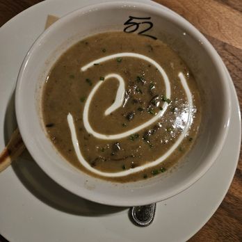 Seasons 52 - Mushroom soup - New American Near Me - Rancho Cucamonga, California Seasons 52 - Mushroom soup - New American Near Me - Rancho Cucamonga, California