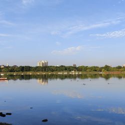 Meadow Lake Boathouse - The lake