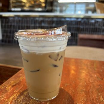 Chailo - Rose and Cream iced latte - Coffee & Tea Near Me - Costa Mesa, California