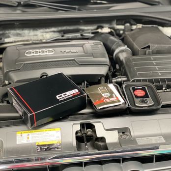 Driven Motorsports - 2016 Audi a3 in for miltek catback and Cobb stage 1 plus tune - Auto Repair Near Me - Oceanside, New York Driven Motorsports - 2016 Audi a3 in for miltek catback and Cobb stage 1 plus tune - Auto Repair Near Me - Oceanside, New York