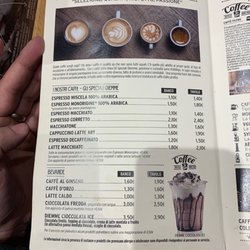 Caffe Diemme - Menu