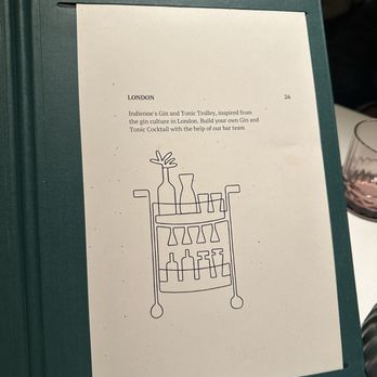 Indienne - London gin cart - Indian Near Me - Chicago, Illinois