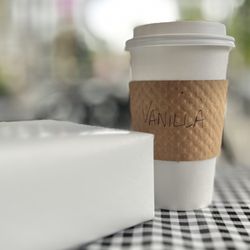 Mademoiselle Paris - Coffee with pastries to go.