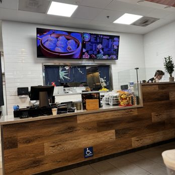 Juicy Dumpling Factory - Here is the counter where you can order takeout or you can order from your table - Chinese Near Me - Huntington Beach, California