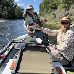 Bitterroot Fly Company - Kelsey first timer another catch!