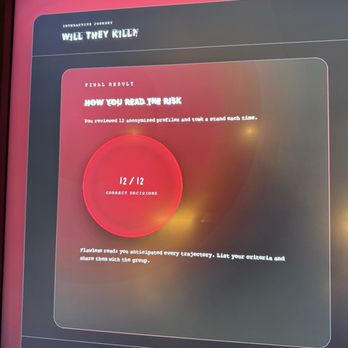 Mind of A Serial Killer - Some of the tests you can do. - Virtual Reality Centers Near Me - Seattle, Washington