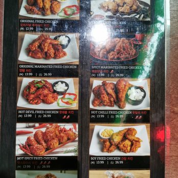 Pelicana Chicken - Menu - Korean Near Me - Burnaby, British Columbia Pelicana Chicken - Menu - Korean Near Me - Burnaby, British Columbia