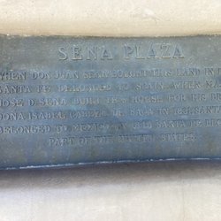 Sena Plaza - Commemorative Plaque