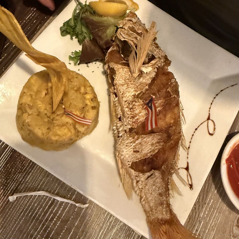 WEPAA RESTAURANT - Mofongo with fried snapper - Puerto Rican Near Me - Largo, Florida WEPAA RESTAURANT - Mofongo with fried snapper - Puerto Rican Near Me - Largo, Florida