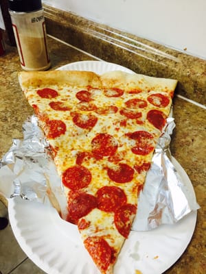 Jumbo Slice Pizza by null