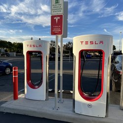 Tesla Superchargers - Chargers!