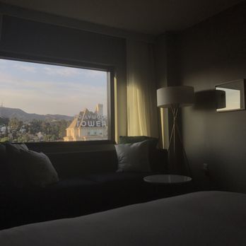 Kimpton Everly Hotel - View from bed - Venues & Event Spaces Near Me - Los Angeles, California