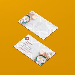 To Know Design - To Know Design - Business Card Design for Serena Spa