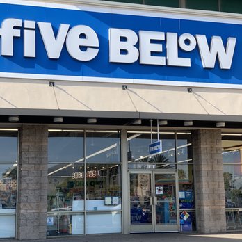 Five Below - Storefront - Discount Store Near Me - Fontana, California Five Below - Storefront - Discount Store Near Me - Fontana, California