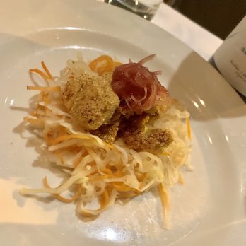 Potager - Fried oyster and slaw - New American Near Me - Denver, Colorado