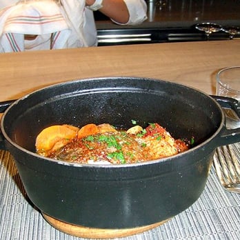 Les Cocottes - Fish w/ yellow squash & potatoes (9/2010) - Bistros Near Me - Paris, 01