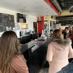 Yats - 'What's in this photo?' asks Yelp...unfortunately no employees to take my order...