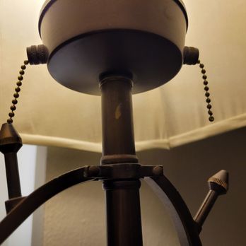 Hotel El Convento - Broken chain on two lamps, third never worked even when I swapped bulbs. - Hotels Near Me - Old San Juan, Puerto Rico