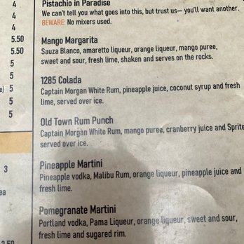 1285 Restobar - I am so stinking curious about the Pistachio in Paradise, but will it be too sweet? - Italian Near Me - Florence, Oregon 1285 Restobar - I am so stinking curious about the Pistachio in Paradise, but will it be too sweet? - Italian Near Me - Florence, Oregon