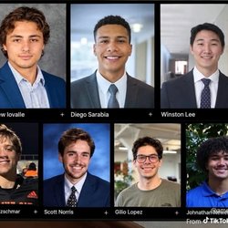 Cornell University - Matthew Lovalie, Diego Sarabia, Winston Lee, Scott Kratzschmar, Scott Norris, Gilio Lopez, Johnathan Newell.