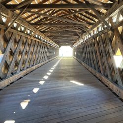 Bentley House Bed & Breakfast - A covered bridge in Vermont