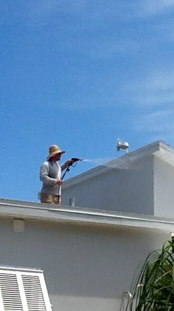 Slide of Hook & Ladder Pressure Cleaning