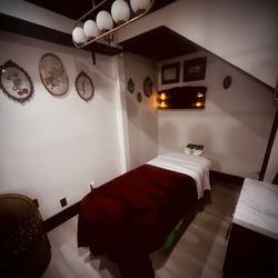 Killer Kneads Massage Therapy - Step into the gateway of tranquility, where the boundaries of time blur and the journey of healing embraces you in our serene massage room.