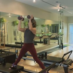 Core4 Pilates - Side splits with lots of upper body
