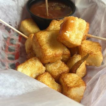 La Taberna Lúpulo - Frito queso.. fried cheese with a sweet dip sauce - Breakfast & Brunch Near Me - San Juan, Puerto Rico