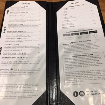 Ippudo Berkeley - Menu - Ramen Near Me - Berkeley, California