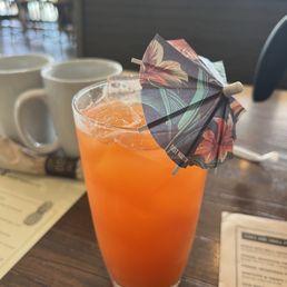 This is the tropical sunrise juice I added a boost of vitamins for .99 cents delicious