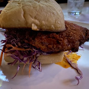 Relentless Brewing & Spirits - Nashville chicken burger - New American Near Me - Los Angeles, California Relentless Brewing & Spirits - Nashville chicken burger - New American Near Me - Los Angeles, California