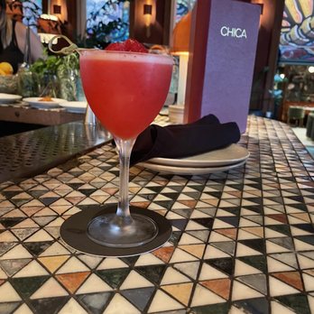 Chica Miami - Raspberry cocktail - Latin American Near Me - Miami, Florida Chica Miami - Raspberry cocktail - Latin American Near Me - Miami, Florida
