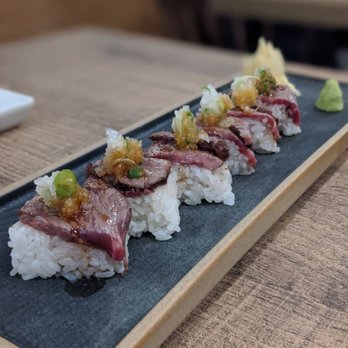 Yuugi Izakaya - Aburi Wagyu Oshizushi - Japanese Near Me - Toronto, Ontario Yuugi Izakaya - Aburi Wagyu Oshizushi - Japanese Near Me - Toronto, Ontario