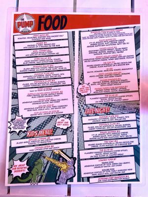 Menu photo 1 The Pump Bar - Tulsa Tulsa, OK