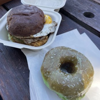 Matta - Breakfast sando and coconut pandan donut - Vietnamese Near Me - Portland, Oregon Matta - Breakfast sando and coconut pandan donut - Vietnamese Near Me - Portland, Oregon