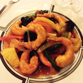 Asiana - Crevettes sauce aigre douce. - Pan Asian Near Me - Bordeaux, 33
