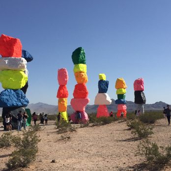 Seven Magic Mountains - Magic mountains. - Public Art Near Me - Las Vegas, Nevada