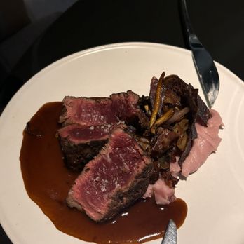 Coyote Cafe - Elk Tenderloin - New American Near Me - Santa Fe, New Mexico