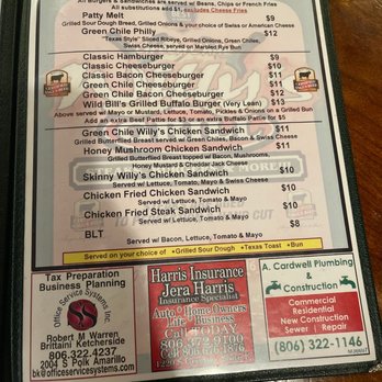 Green Chile Willy's Grill - Steakhouses Near Me - Amarillo, Texas Green Chile Willy's Grill - Steakhouses Near Me - Amarillo, Texas