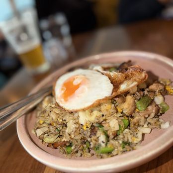 Bonjour Vietnam Bistro - Chicken fried rice and fried egg - Vietnamese Near Me - Vancouver, British Columbia Bonjour Vietnam Bistro - Chicken fried rice and fried egg - Vietnamese Near Me - Vancouver, British Columbia