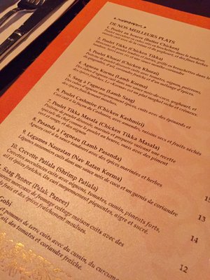 Menu photo 8 Darbar Montreal, QC