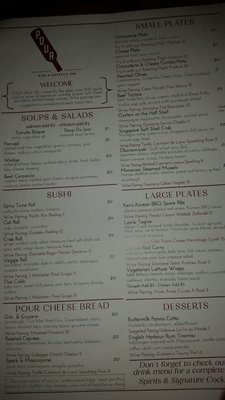 Menu photo 6 Tap 30 Petoskey, MI