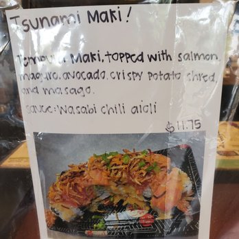 Ninja Sushi - Tsunami maki - Sushi Bars Near Me - Waipahu, Hawaii